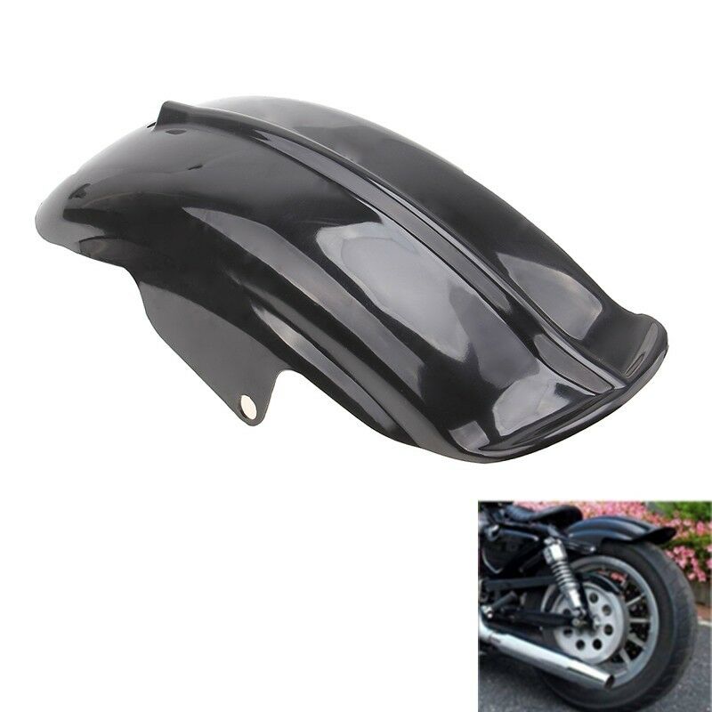 New Motorcycle Black Rear Back Mudguard Fender Accessory For Bobber Racer Motorcycle Accessories Parts Frames Fitting Universal