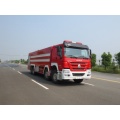 Howo 8x4 used foam fire trucks for sale