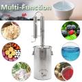 Efficient 12/20/35L Distiller Moonshine Alcohol Stainless Copper DIY Home Water Wine Essential Oil Brewing Kit With Boiler