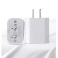 C To C Charger Adapter US EU Plug