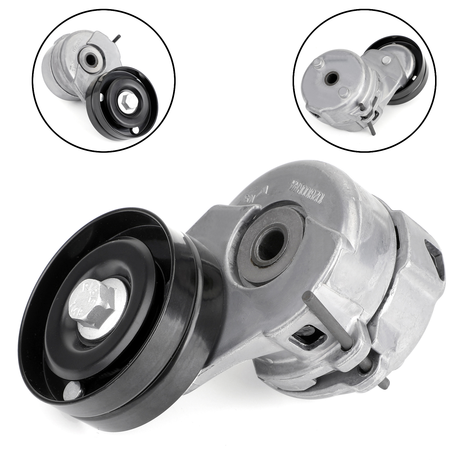 Areyourshop Belt Tensioner for Liberty KJ 2.5L 2.8L 2002-2007 5072440AB Crown Car Accessory Belt Tensioner Car Parts