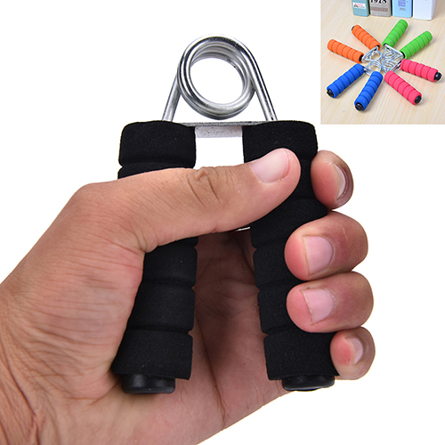 1Pc Finger Strength Exercise Sponge Forearm Increase Strength Spring Hand Grip Health Builder Sale Wholesale Random Color