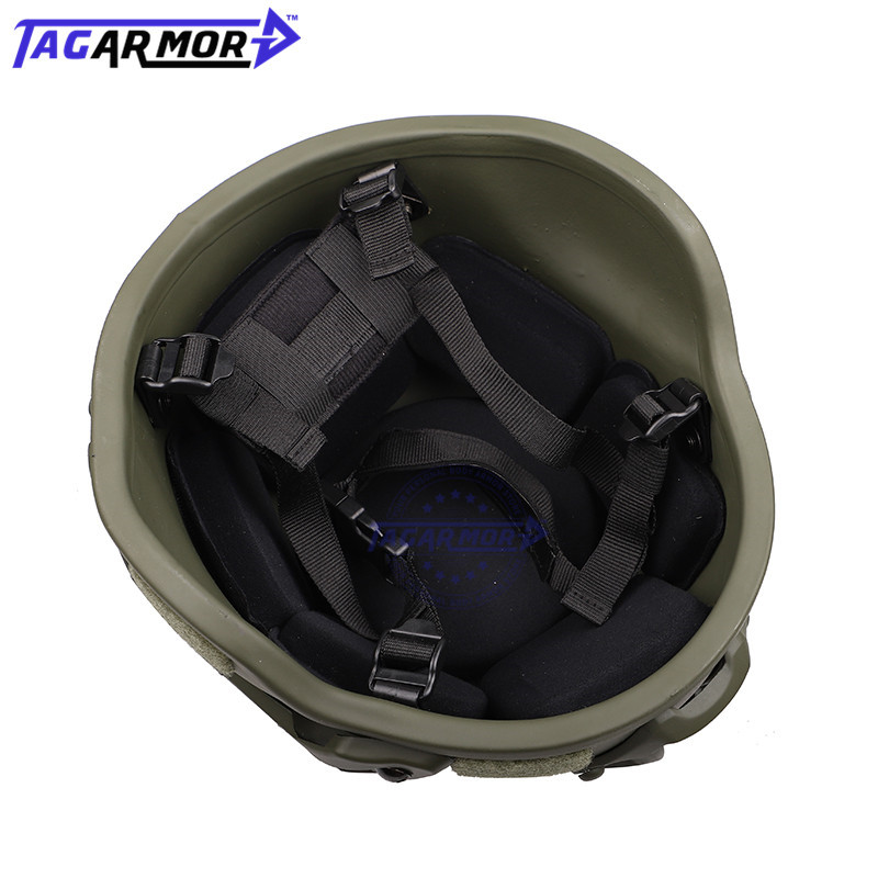 Tactical Bullet Proof Helmet MICH 2000 Military Ballistic Helmet NIJ IIIA Aramid Ballistic Combat Helmet