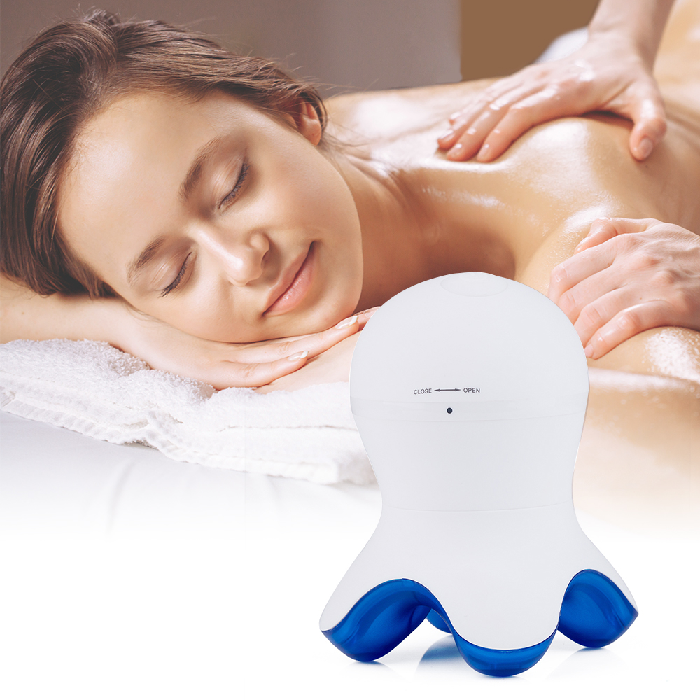 Electric Head Massage Device Mini USB Vibration Massager Device 3D Octopus Scalp Stress Relax Head Massager Neck Waist Relax