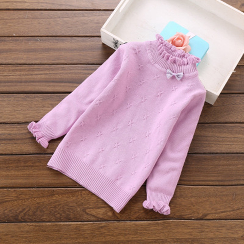 2020 New autumn and winter girls' sweaters cotton fashion children clothing children cotton sweaters 2-14years child