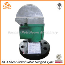 Factory Supply JA-3 shear relief valve flange type in stock