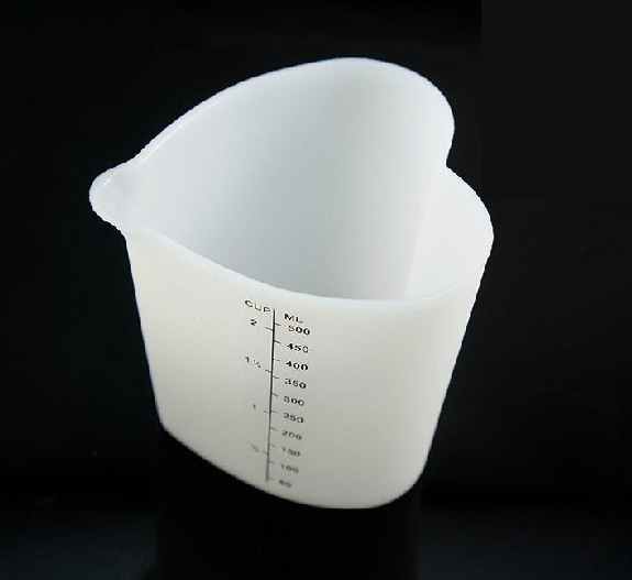Silicone Measuring Cup Flexible Chocolate Butter Flour Measuring Cups Kitchen Measure Cup Beaker Baking Tools Accessories