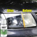 Car Headlight Repair Refurbishment Liquid Auto Headlight Restoration Agent Kit Scratches Lamp Renovation Agent Polishing