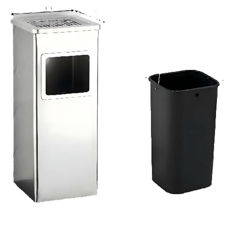Durable Outdoor Garbage Can with Lid