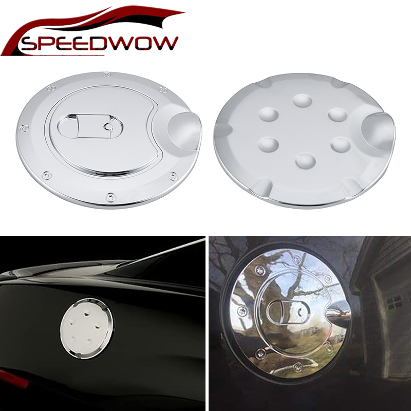SPEEDWOW Gas Door Cover Car Fuel Tank Covers Stickers For For Ford F150 High Quality Exterior Accessories