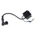 CDI Ignition Coil Magneto For Motorized 49cc 66cc 80cc Engine Bicycle Spark Plug