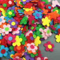 DIY 200pcs Mini petals Applique Felt Sewing Patches Kid's Doll Handwork Craft 15mm