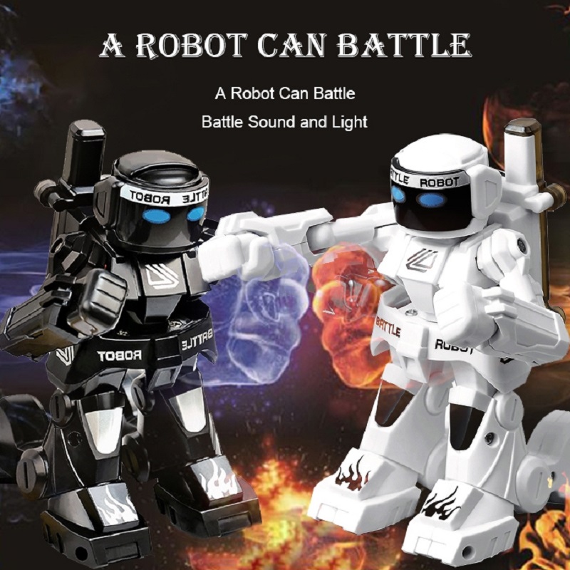 RC Battle Fighting Robot Remote Control Body Sense Control Smart robot with Simulaiton Music Sound intelligent Educational Toys