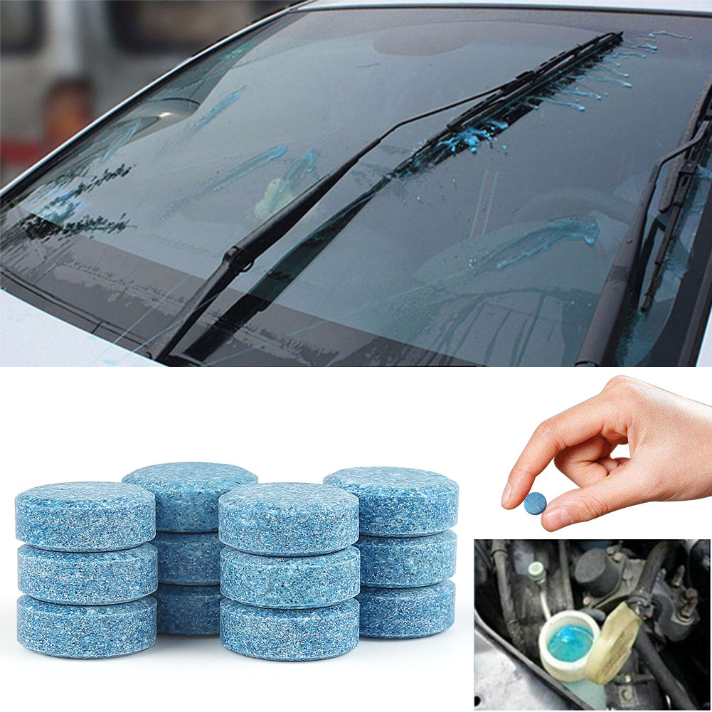 20PCS/Pack Car Solid Wiper Fine Seminoma Wiper Auto Window Cleaning Car Windshield Glass Cleaner Water Car Accessories TSLM1