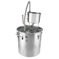 12L/20L/33L DIY Home Brew Distiller Alambic Moonshine Alcohol Still Stainless Copper Water Wine Essential Oil Brewing Kit
