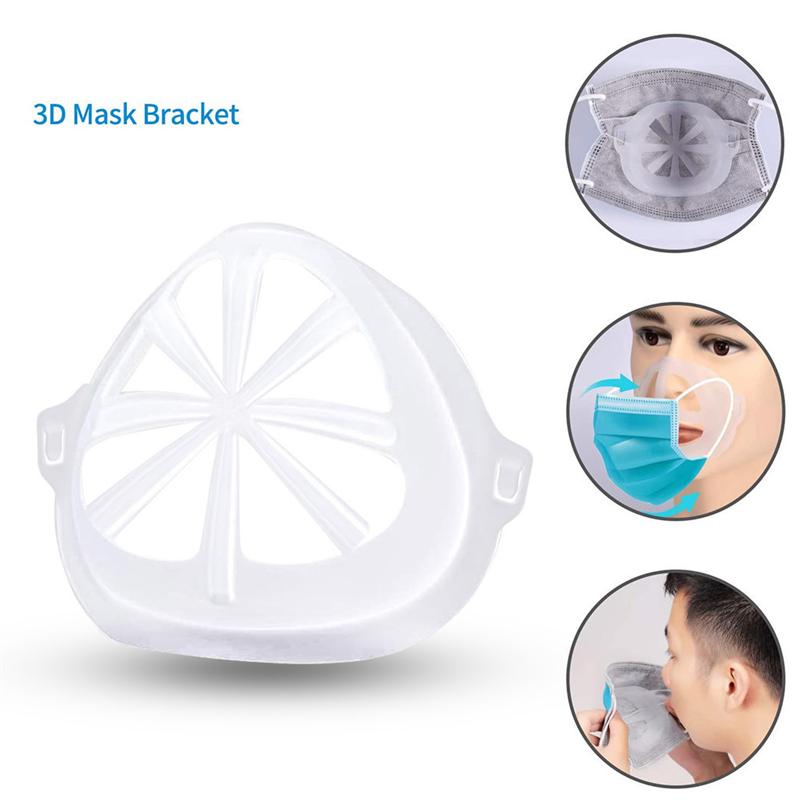 10pcs Mask Support Mask Bracket Mask Frame Mask Rack for Space Breathing Lipstick