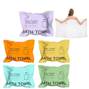 Cotton Strong Water Absorption Portable Disposable Hotel Magic Compressed Bath Towel