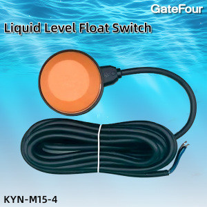 Orange 5m float level switch KYN-m15-4