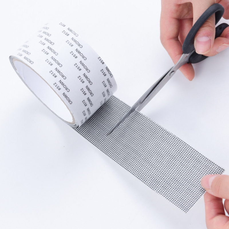 New 5*200cm Screen Repair Tape Window Door Waterproof Anti-Mosquito Patch Self-adhesive Super Fix Mesh Netting Broken Holes Tool