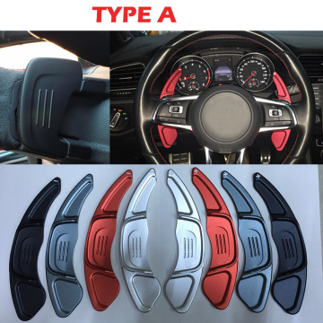 Aluminium steering wheel DSG paddle shifters for Volkswagen Golf 7.5 MK7.5 2018 Paddle Gearbox Car Accessories