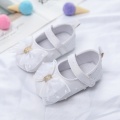 Baby Shoes Baby Girl Soft Shoes Shallow Princess First Walkers Cute Mesh Bow Non-slip Fashion Crib Prewalkers Shoe12