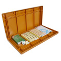 Outdoor Entertainment Folding Mini Mahjong Set Multifunctional Board Game Set For Travel Family Leisure Time