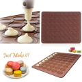 48/30 Hole Macaron Silicone Pad Baking Mat Round Shape Baking Pad DIY Cake Dessert Oven Liner Baking Pastry Tools For Cakes HOT