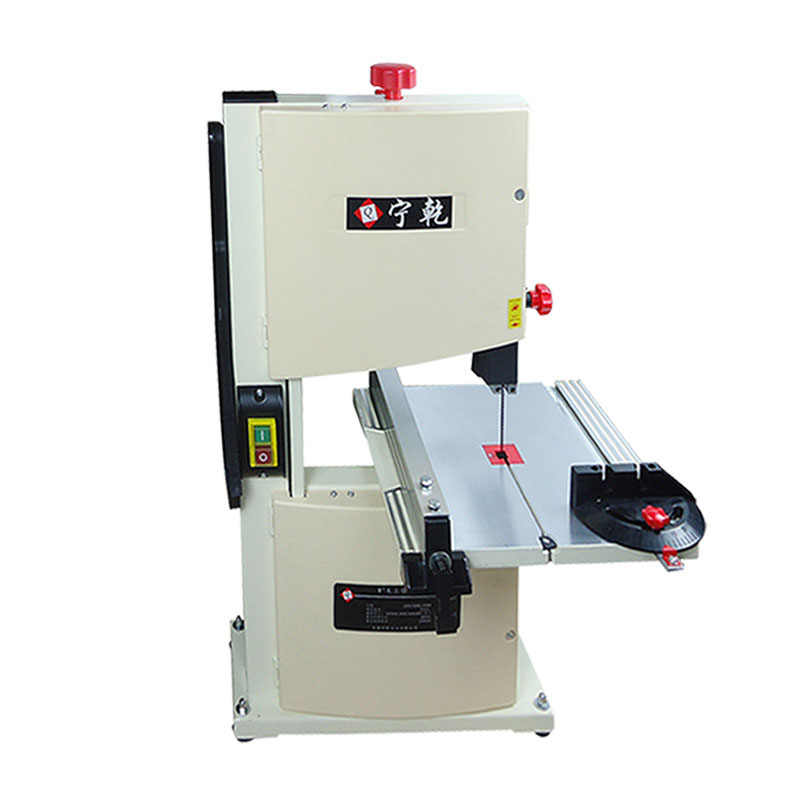 9 Inches Band Saw Small Sawing Machine Household Desktop Multifunction Metal Cutting Jigsaw Woodworking Beads Cutting Machine