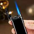 Rocker Arm Straight Into The Blue Fmale Lighter Personality Creative Electronic Windproof Lighter Colorful Inflatable Encendedor