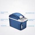 8L Mini Portable Cooling Warming Refrigerators Freezer Insulation Box Dual Use Cooler Warmer For Auto Car Outdoor Picnic Travel