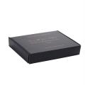 Custom Black Corrugated paper shipping mailer boxes Printed logo Packaging Clothes underwear polo shirt Hair Box