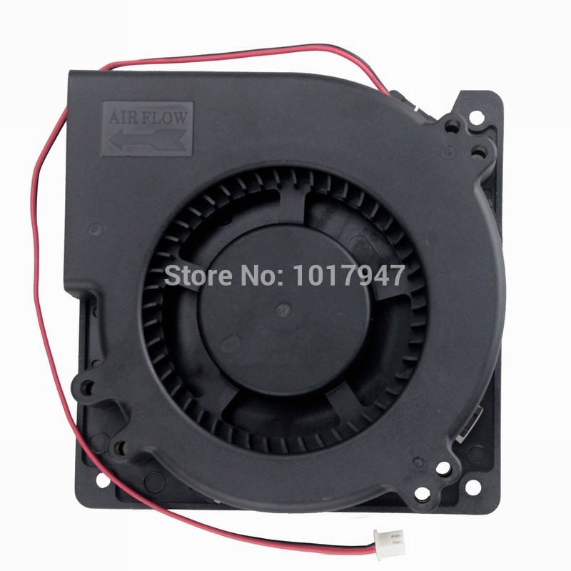 1 pcs Gdstime DC 12V 2 pin Dust Centrifugal Turbine Blower Exhausting Fan Turbo Exhausted 12cm 120mm x 32mm 12032s