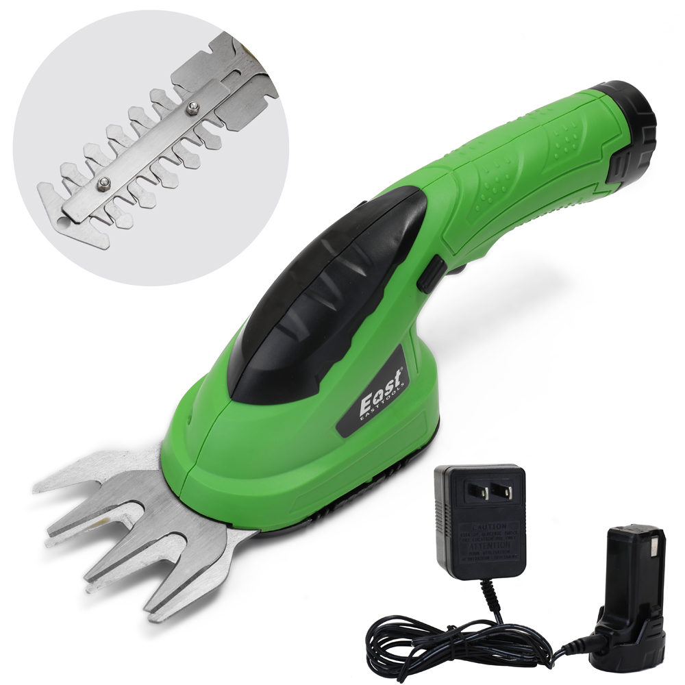3.6V 2-in-1 Multifunctional Cordless Grass Shear Hedge Trimmer Rechargeable Electric Lawn Mower Garden Tools