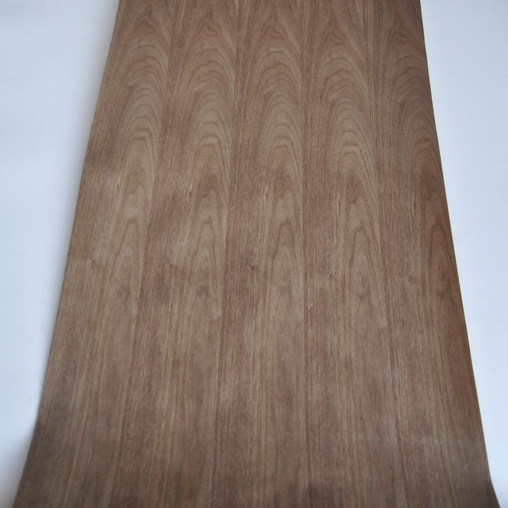 Craft Paper Back Natural American Walnut (C.C) Veneer 2500MM*580MM for bedroom chair table DIY Furniture