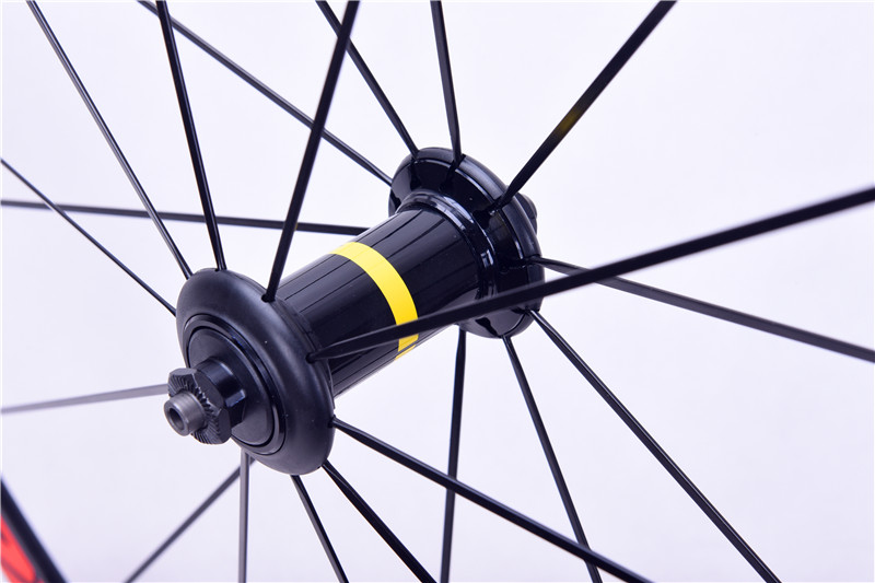 60 + 88mm Road bike carbon bike wheels 700C 23mm width riveter cycling road bicycle Wheelset carbon with basalt brake COSMIC
