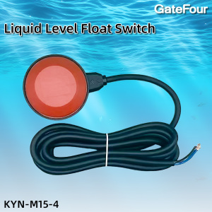 Red 3m float level switch KYN-m15-4