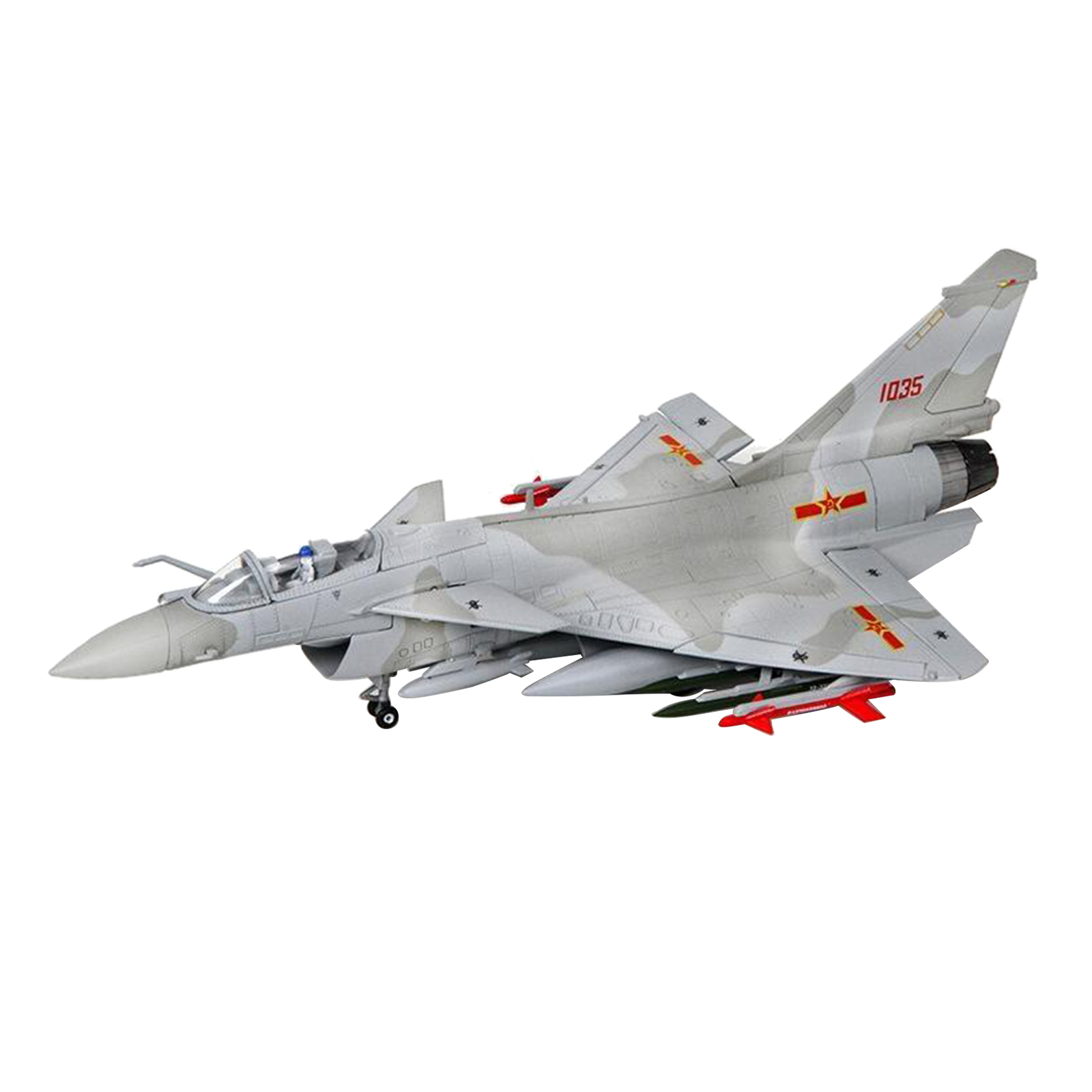 1:48 Scale Aeroplane F-10B Aircraft Plane Aviation Die Cast Model with Stand