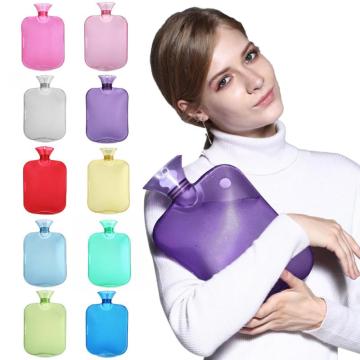 2L Safe Winter Clear Water-filling Hot Water Bottles Durable High Density Thick Pockets Hot-water Bag Bottle Pouch Hand Warmer