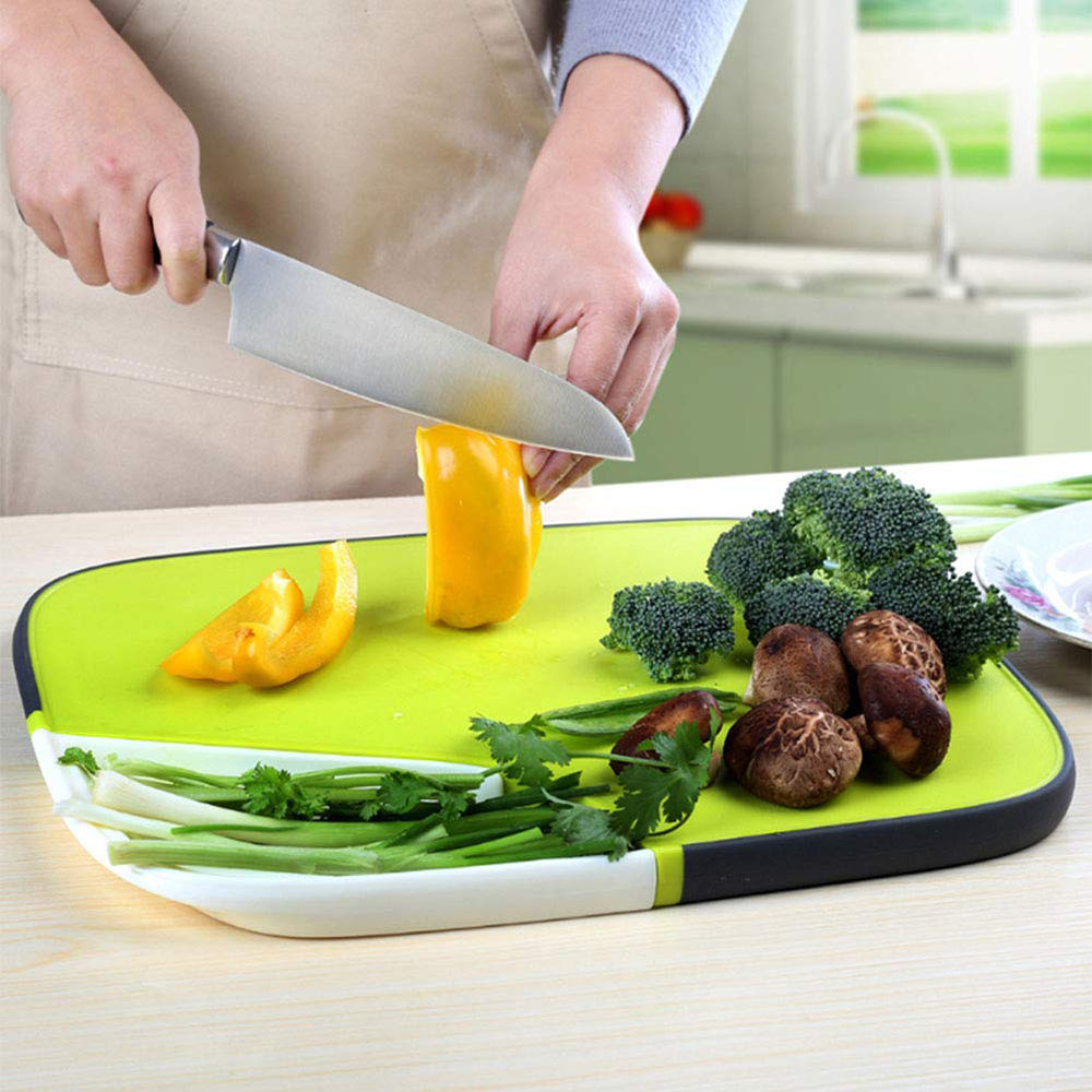 Double-Sided Bamboo Cutting Board Multi-purpose Cutting Board For Kitchen Multi-function Double-sided Cutting