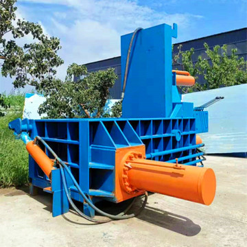 125 tons hydraulic baler metal briquetting machine iron scrap wood shavings waste aluminum copper cans iron plate compression