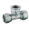 Female Tee for PEX Brass Fittings