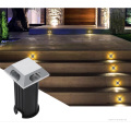 IP67 Outdoor Lighting 1W 3W Garden Yard Step Stairs Floor Deck Recessed Inground Lamps LED Underground Spotlight 220V DC12V 24V