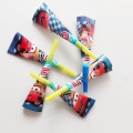 6pc/set Cartoon Lightning Mcqueen Theme Noise Maker/whistle Boy Favor Birthday Party Decoration Supplie Blowouts Whistles Cars