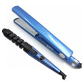 3 IN 1 Hair Plaque en titane Straightener Flat Iron Curling Irons Curlers Bigoudis Rulos Nano Titanium Plate Hair Styling Tools