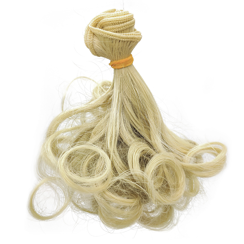 15*100cm BJD Big Wave Russian Handmade Hair for Dolls Accessories for Doll Kids Children Toys Gift Wigs High-temperature Wire