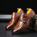 Fashion Luxury Brand Male Dress Shoes Leather Brogue Men Shoes Casual British Style Men Oxfords Wedding Party Shoes 2293