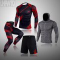 men's clothing compression Set Men Winter Thermo Underwear Soft Comfortable Stretch Warm Long Johns Male Outdoors Underwear Suit