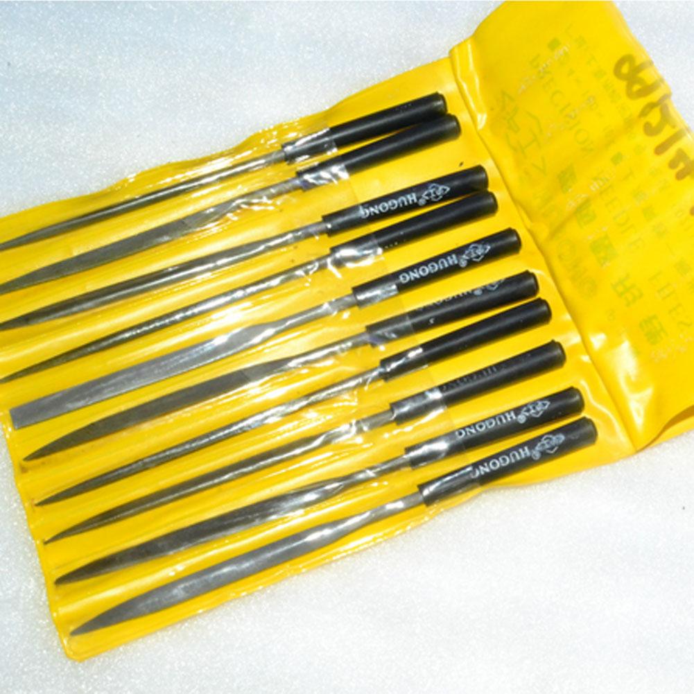 10pcs/set Metal Needles File for Glass Stone Jewelers Diamond Wood Carving Craft Sewing Hand Files Tools