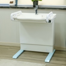 Household intelligent lifting wash basin