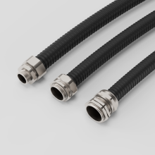 Metal protective cable conduit systems IP68 Degree